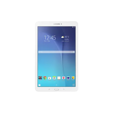 Samsung Galaxy Tab E T560N 9.6 ", White, TFT, 1280 x 800 pixels, 1.5 GB, 8 GB, Wi-Fi, Front cam
