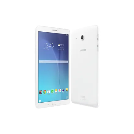 Samsung Galaxy Tab E T561 9.6 ", White, TFT, 1280 x 800 pixels, 1.5 GB, 8 GB, 3G, Wi-Fi, Front