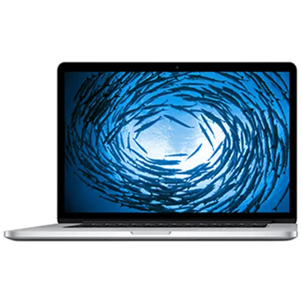 Apple MacBook Pro Retina Silver, 15.4 ", IPS, 2880 x 1800 pixels, Gloss, Intel Core i7, 16 GB,