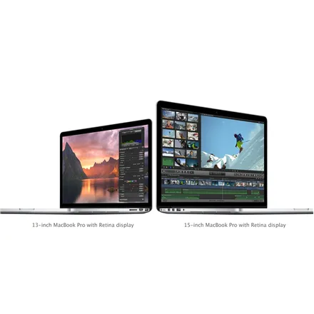 Apple MacBook Pro Retina Silver, 15.4 ", IPS, 2880 x 1800 pixels, Gloss, Intel Core i7, 16 GB,