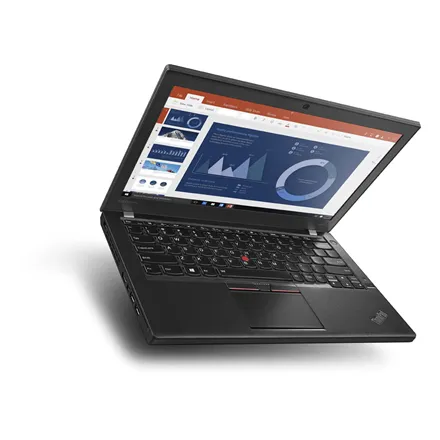 Lenovo ThinkPad X260 Black, 12.5 ", HD, 1366 x 768 pixels, Intel Core i5, i5-6300U, 8 GB, DDR4,